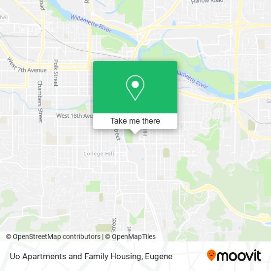 Uo Apartments and Family Housing map