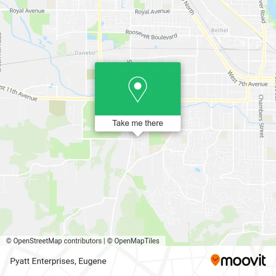 Pyatt Enterprises map