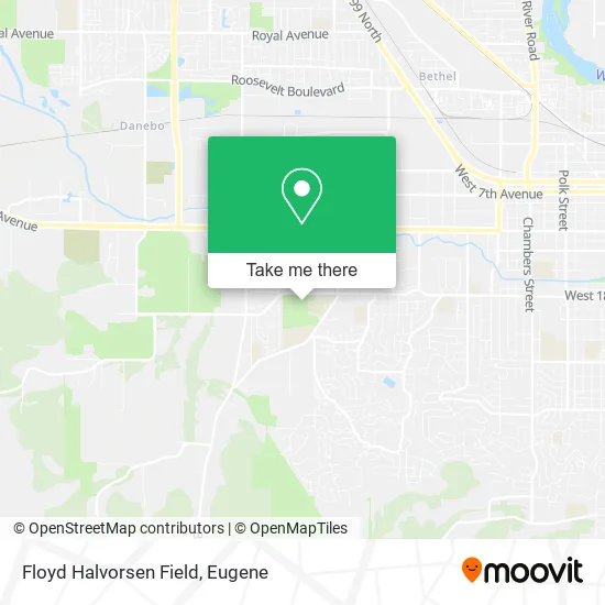 Floyd Halvorsen Field map