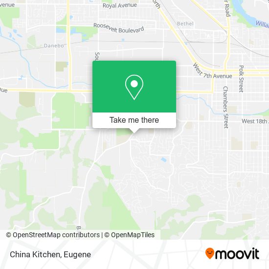 Mapa de China Kitchen