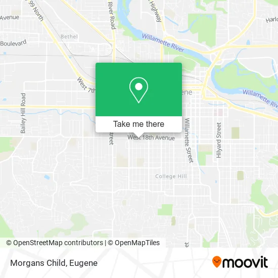 Mapa de Morgans Child