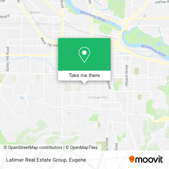 Latimer Real Estate Group map