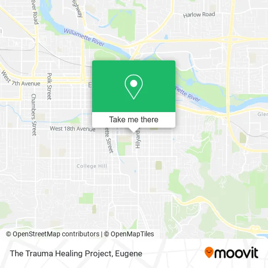 Mapa de The Trauma Healing Project