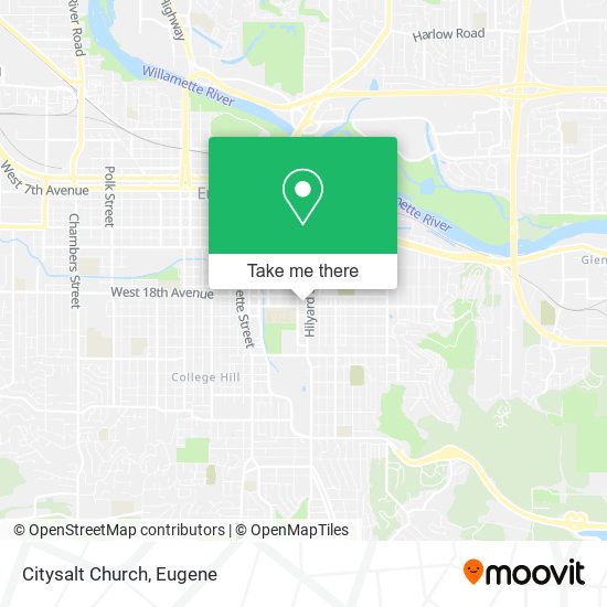 Citysalt Church map