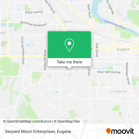 Mapa de Serpent Moon Enterprises