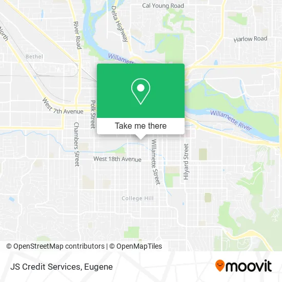 Mapa de JS Credit Services