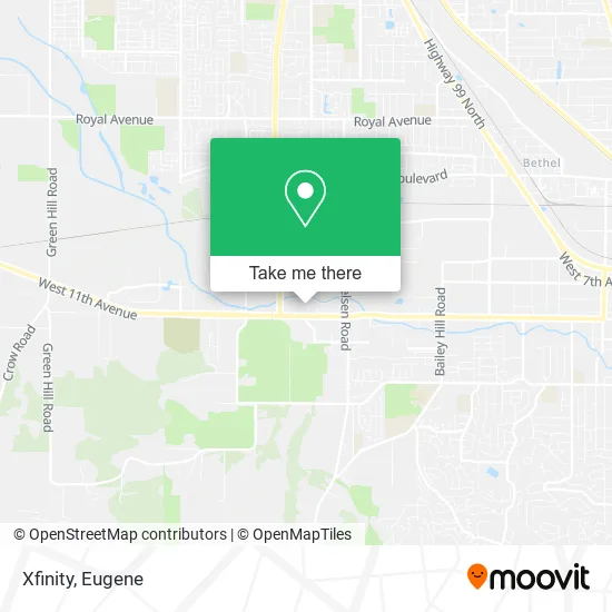 Xfinity map