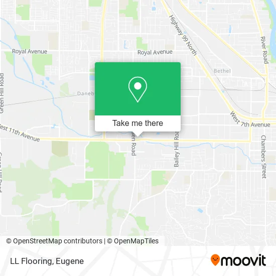 Mapa de LL Flooring