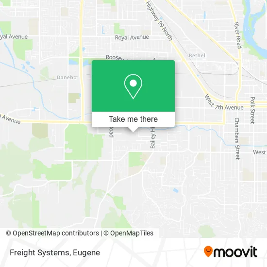 Mapa de Freight Systems