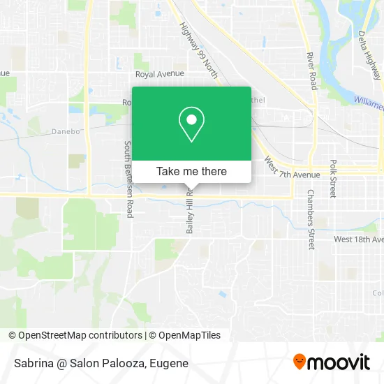 Mapa de Sabrina @ Salon Palooza