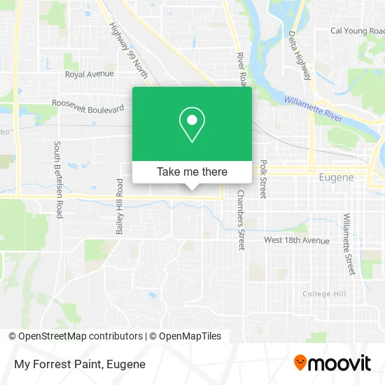 My Forrest Paint map