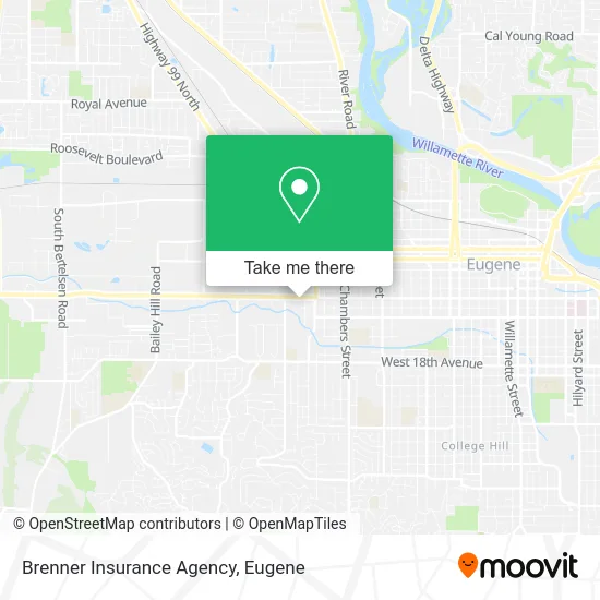 Brenner Insurance Agency map