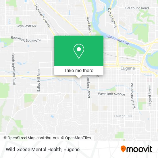 Wild Geese Mental Health map