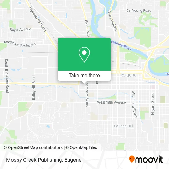 Mapa de Mossy Creek Publishing
