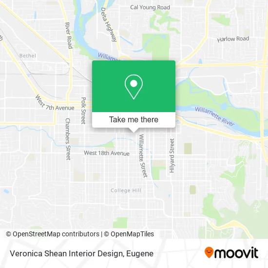 Mapa de Veronica Shean Interior Design