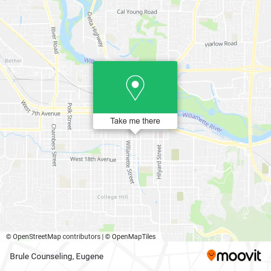 Mapa de Brule Counseling