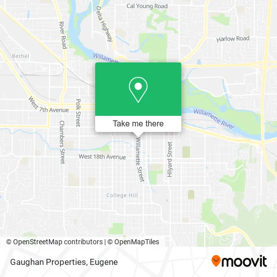 Mapa de Gaughan Properties