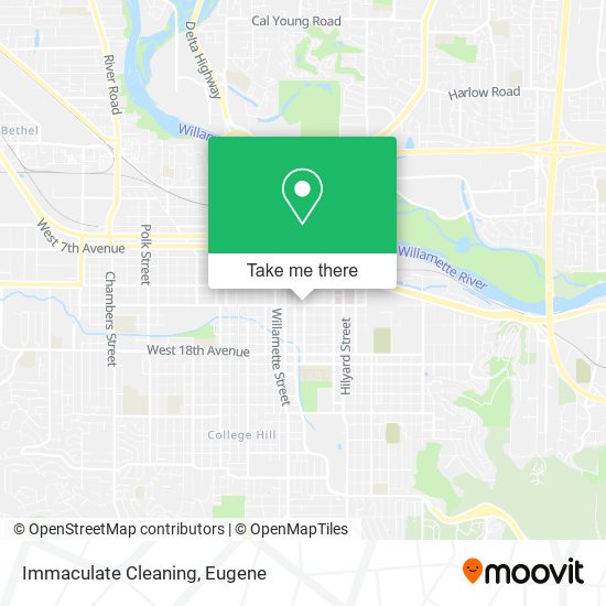 Immaculate Cleaning map