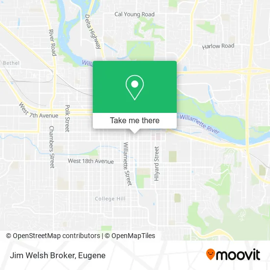 Jim Welsh Broker map
