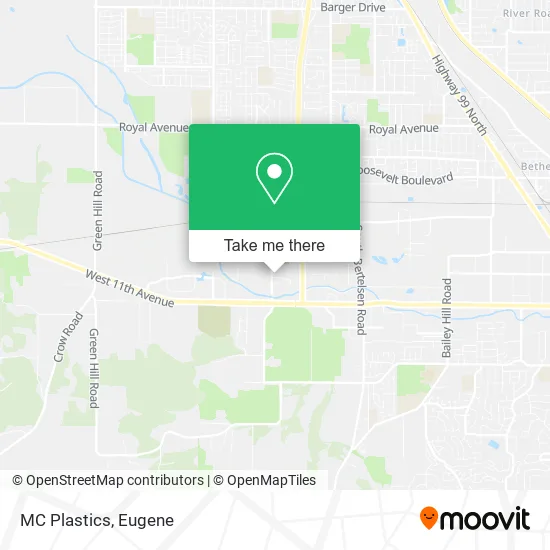 MC Plastics map