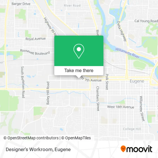 Mapa de Designer's Workroom