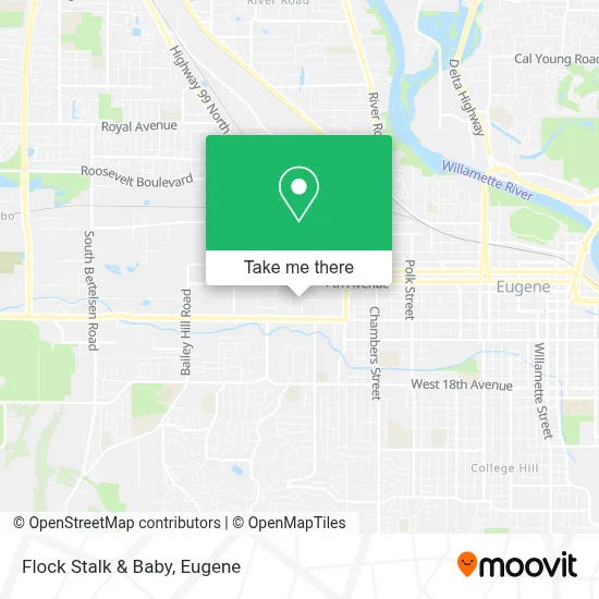 Flock Stalk & Baby map