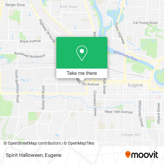 Spirit Halloween map