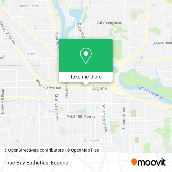 Mapa de Rae Bay Esthetics