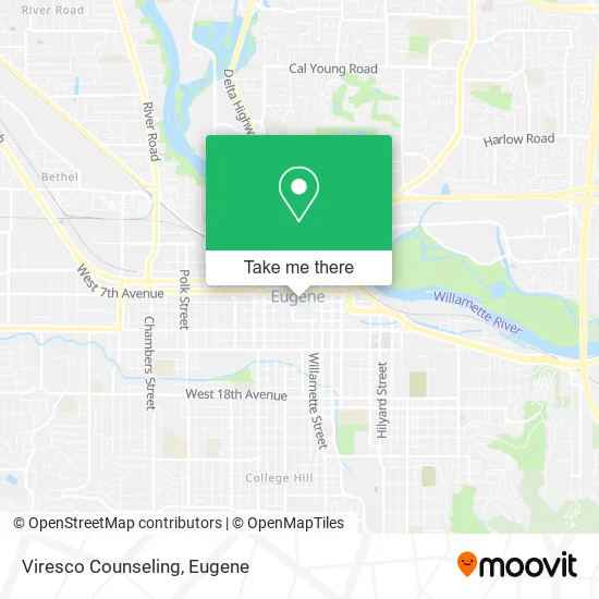 Mapa de Viresco Counseling