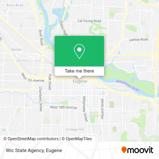 Wic State Agency map