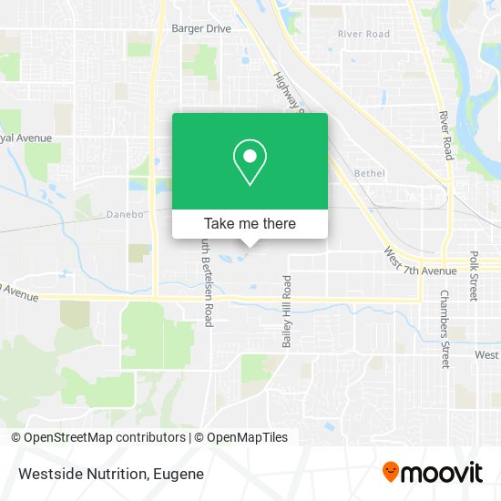 Westside Nutrition map