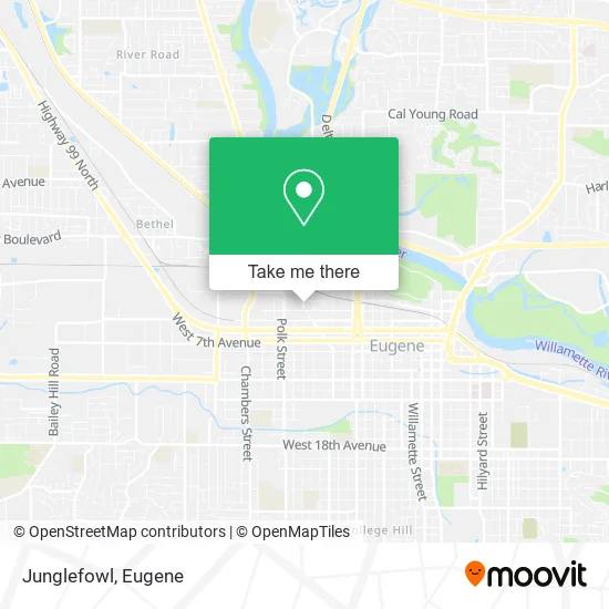 Junglefowl map