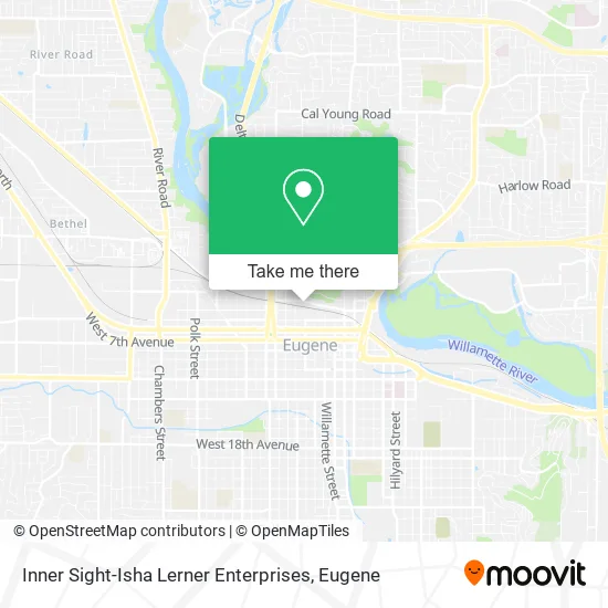 Mapa de Inner Sight-Isha Lerner Enterprises