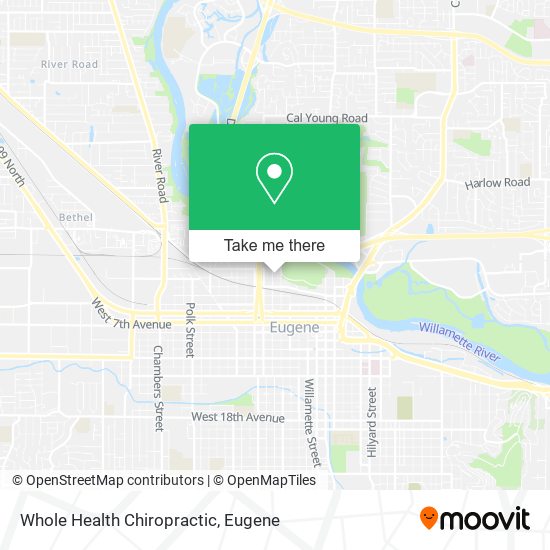 Whole Health Chiropractic map