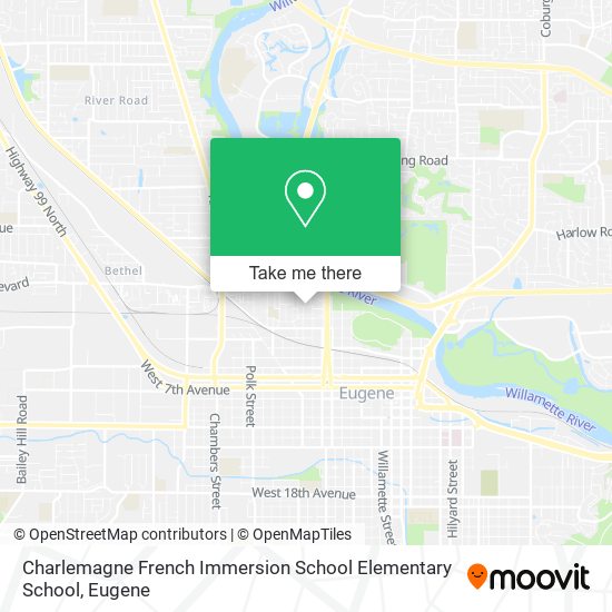 Mapa de Charlemagne French Immersion School Elementary School