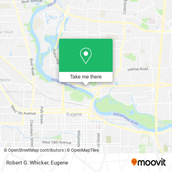 Robert G. Whicker map