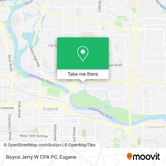 Boyce Jerry W CPA PC map