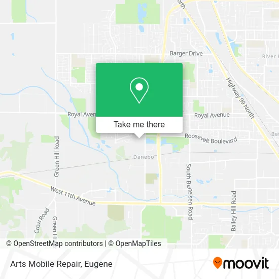 Arts Mobile Repair map