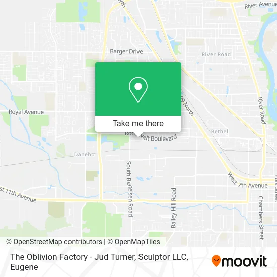 The Oblivion Factory - Jud Turner, Sculptor LLC map