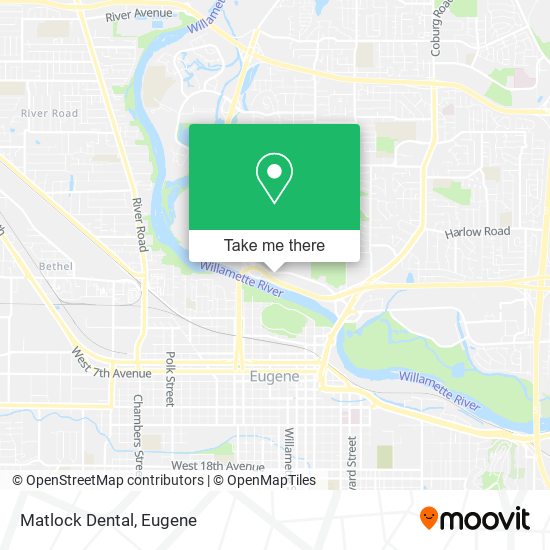 Matlock Dental map