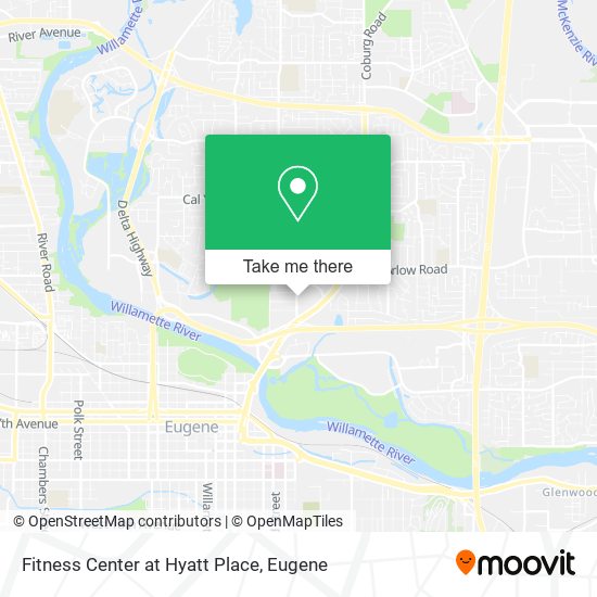 Mapa de Fitness Center at Hyatt Place