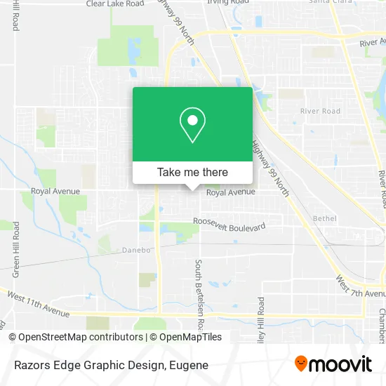 Razors Edge Graphic Design map