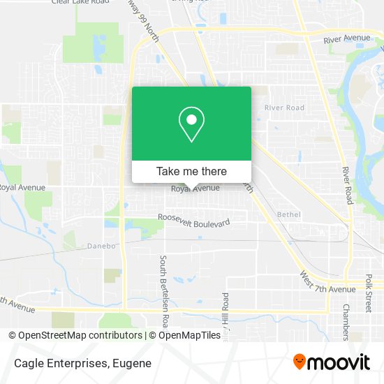 Cagle Enterprises map