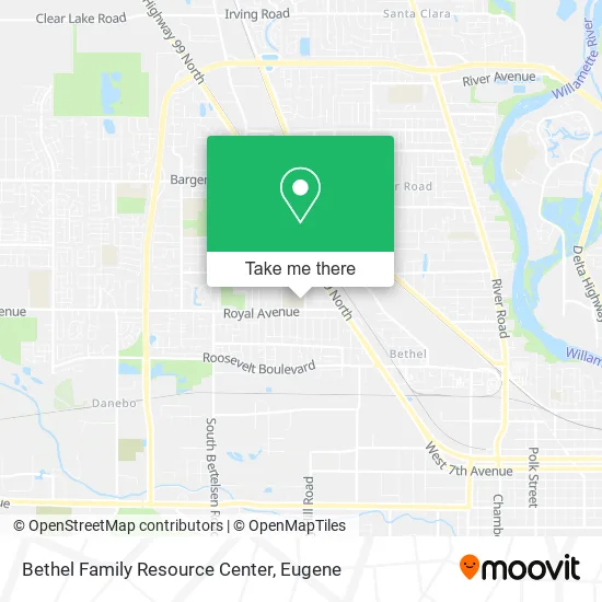 Mapa de Bethel Family Resource Center