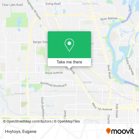 Mapa de Hvytoys