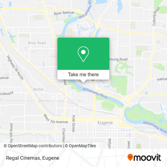 Regal Cinemas map