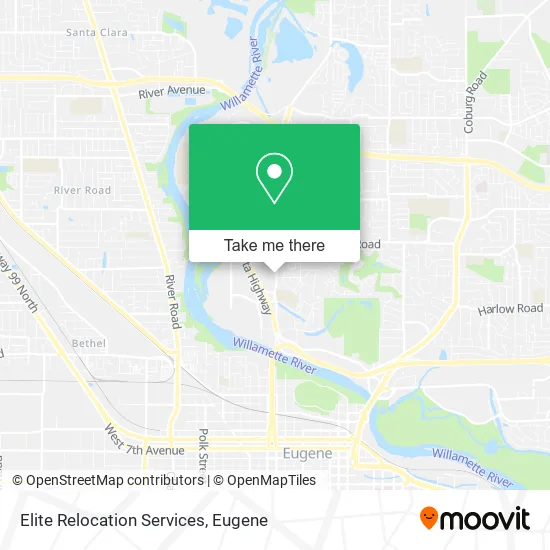 Elite Relocation Services map