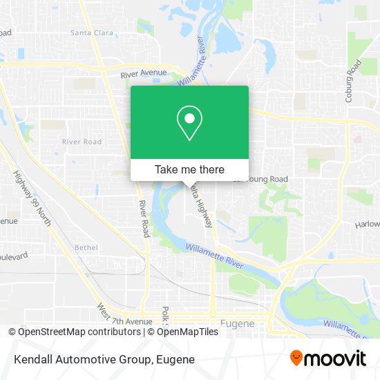 Kendall Automotive Group map