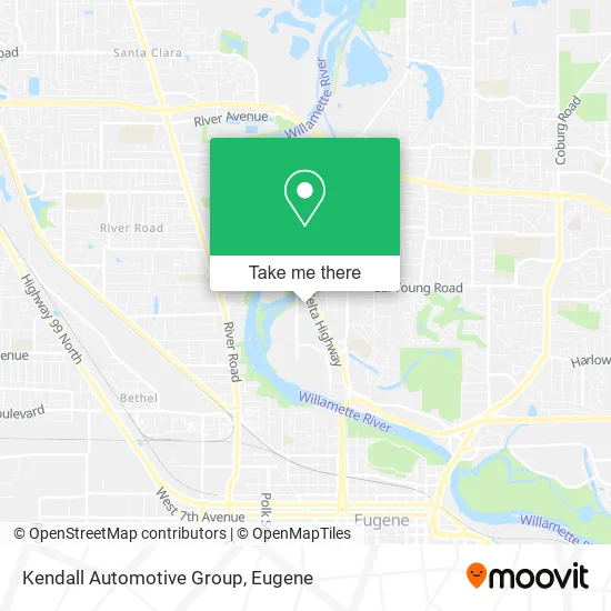 Mapa de Kendall Automotive Group