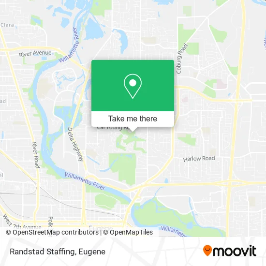 Randstad Staffing map